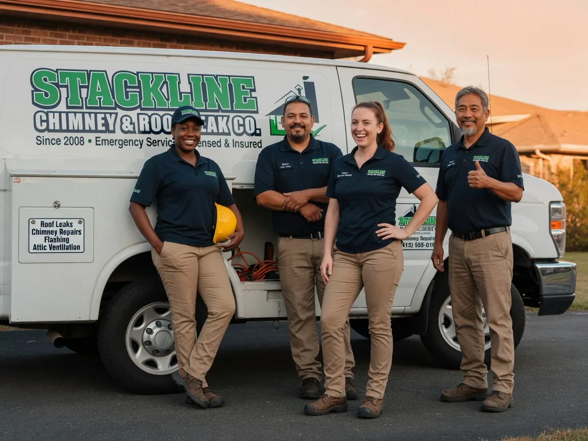 Chimney flashing repair company in Americus, KS